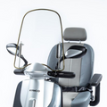 Vindskærm monteret på en elscooter